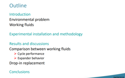 Nuestra tecnología ORC presentada en el HFO2018